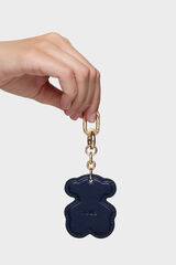 Tous TOUS Bear Keychain Navy