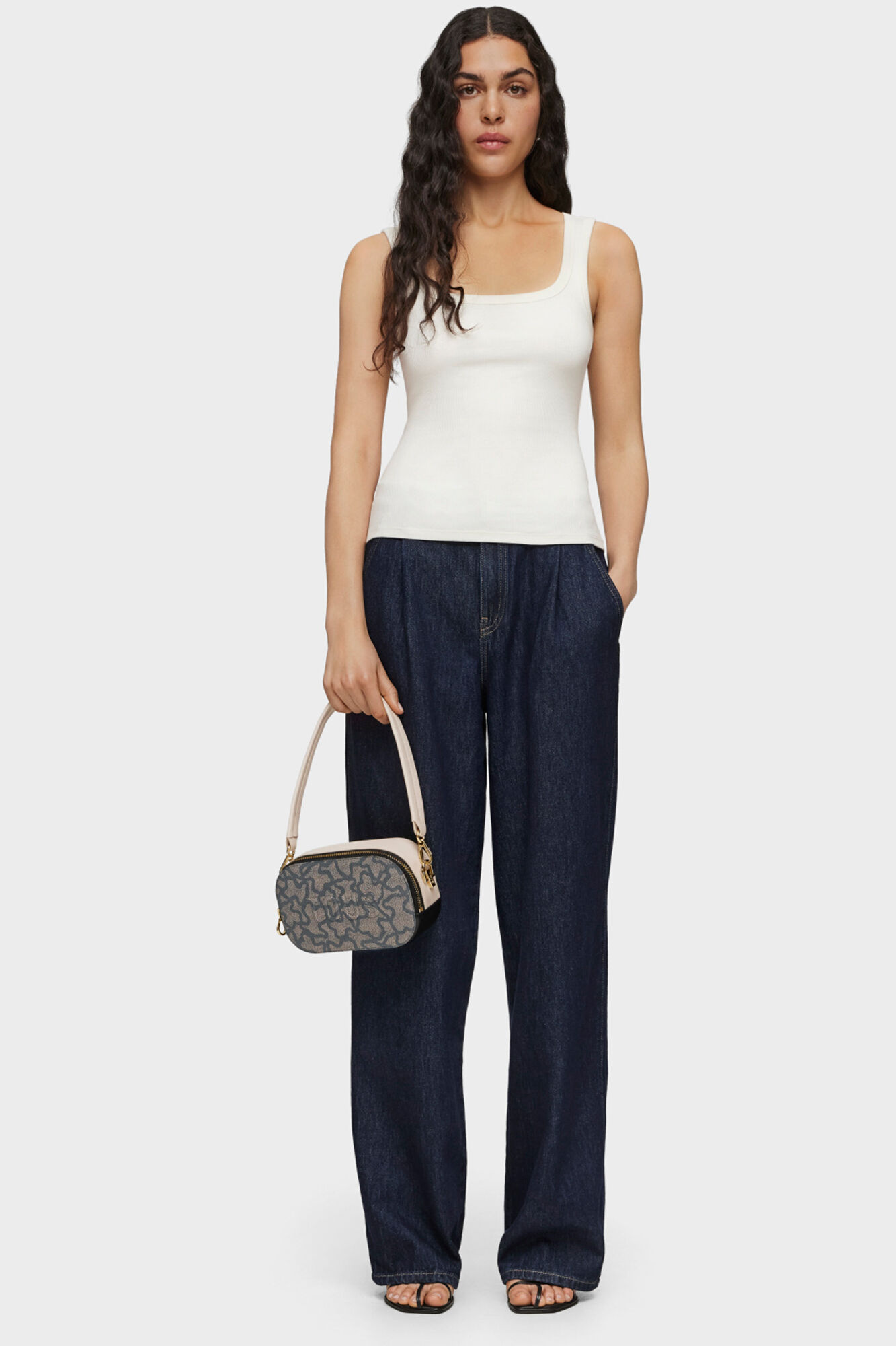 Tous Kaos Icon  reporter crossbody bag Black