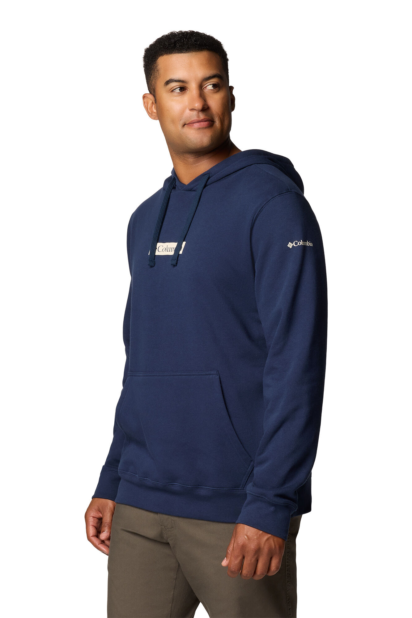 Columbia Columbia para homem com Sweatshirt estampado Trek&trade; capuz Azul