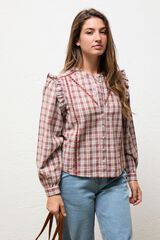 El Ganso Blusa Rosie aos quadrados Multicolorido