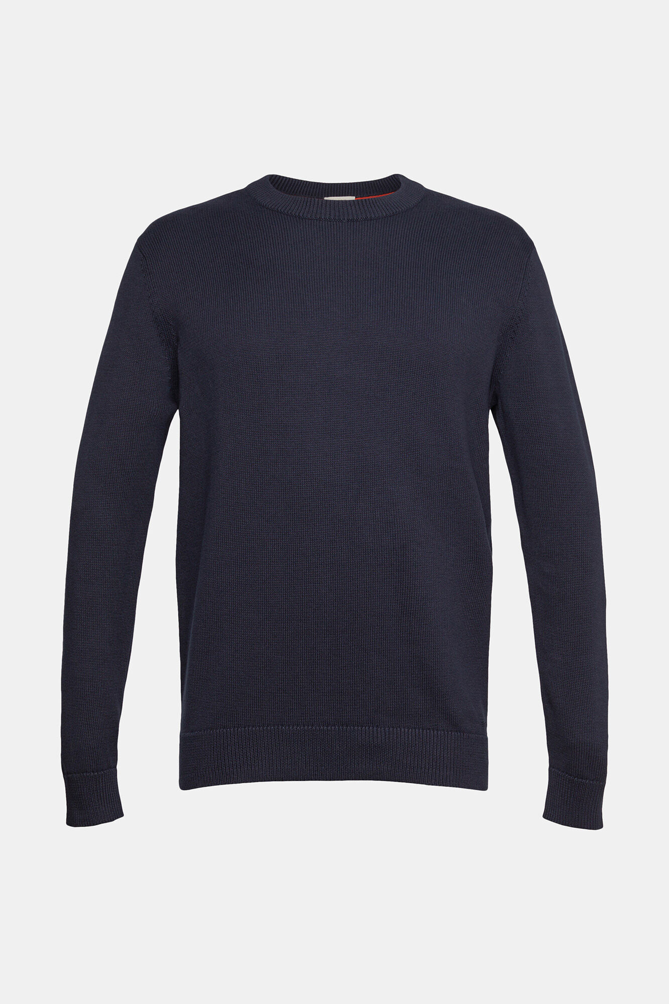 Esprit Essential cotton round neck jumper Navy