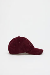 Cortefiel Corduroy cap Maroon