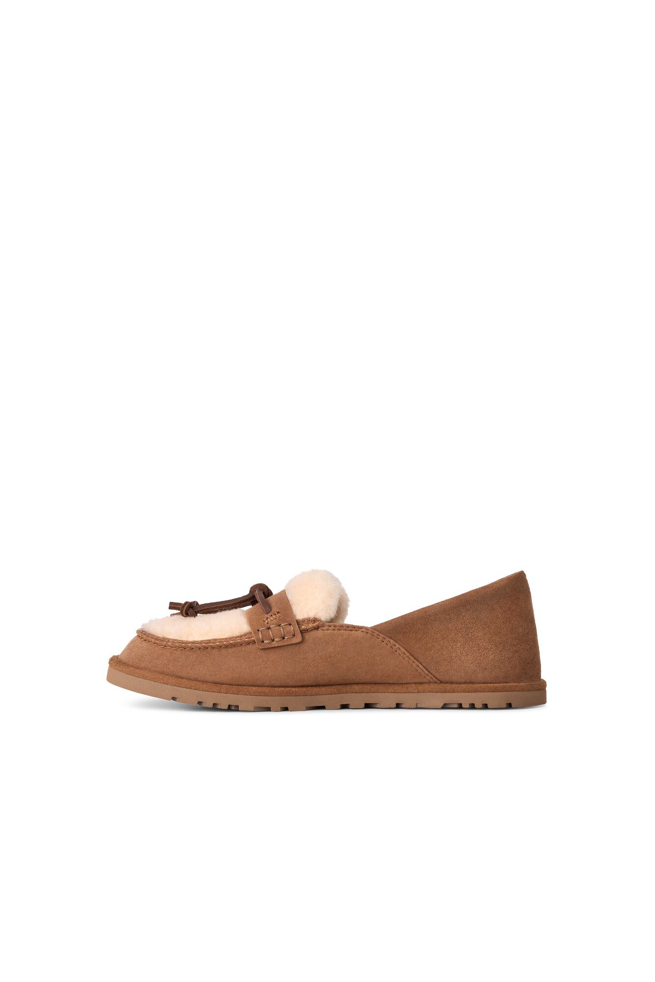 Ugg Mocassim Zora Castanho