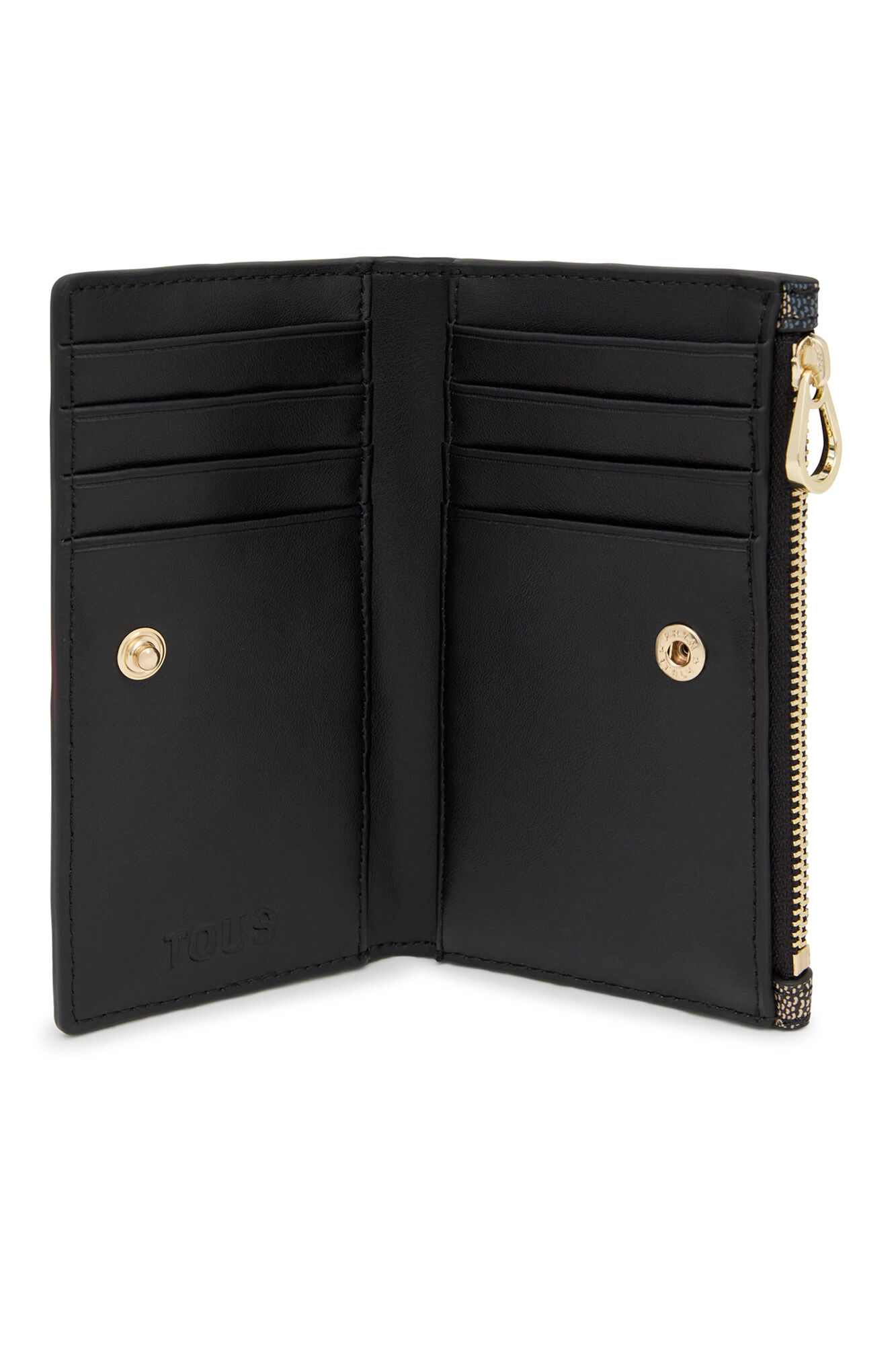 Tous Flat Kaos Icon Wallet Black