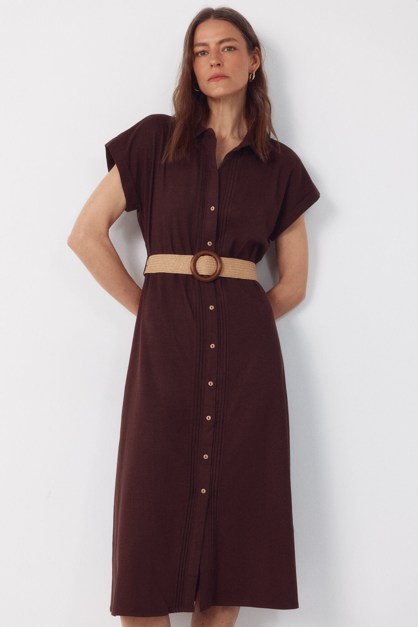 Cortefiel Linen dress