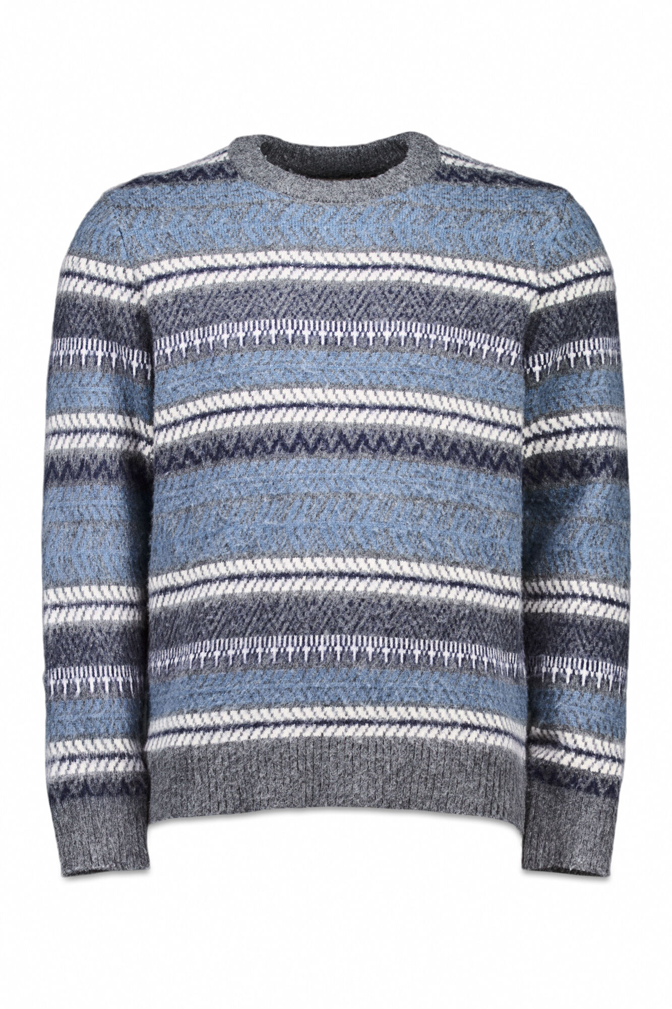 OOTO Jersey navide&ntilde;o cuello caja Estampado gris