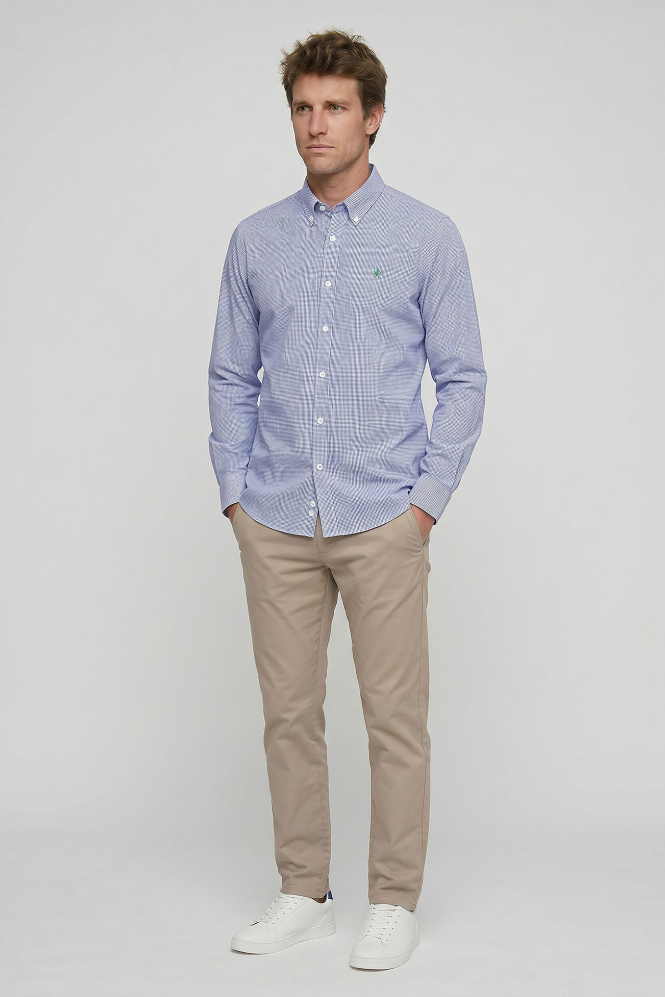 Valecuatro Camisa estampado vichy