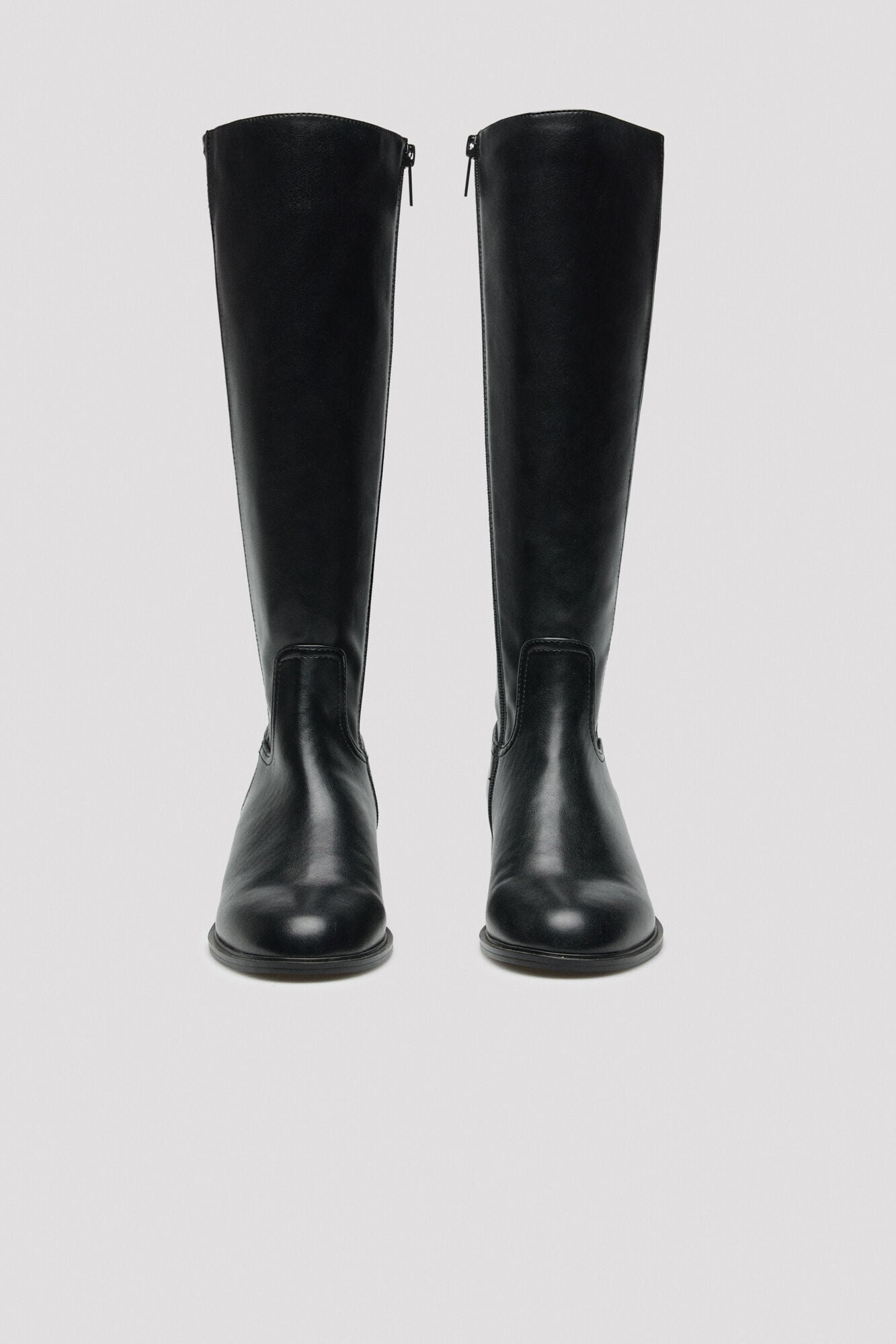 Cortefiel Elasticated boot Black