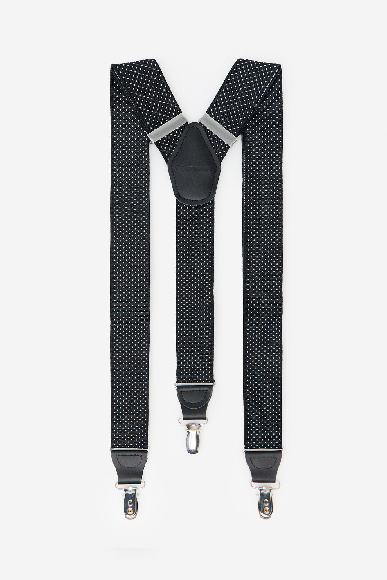 Cortefiel Tirante elastico microlunar Negro