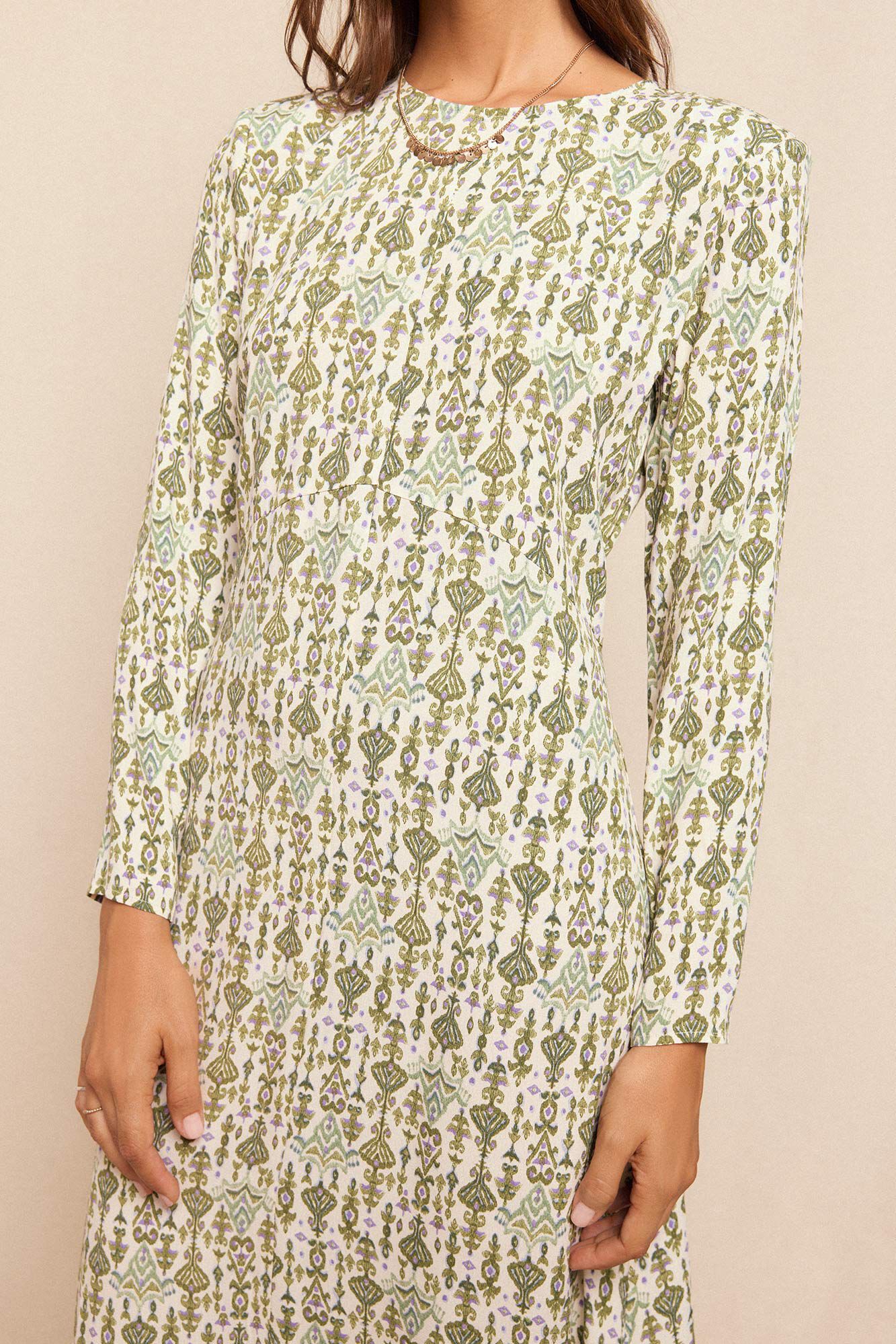 Slowlove Long printed dress Multicolour