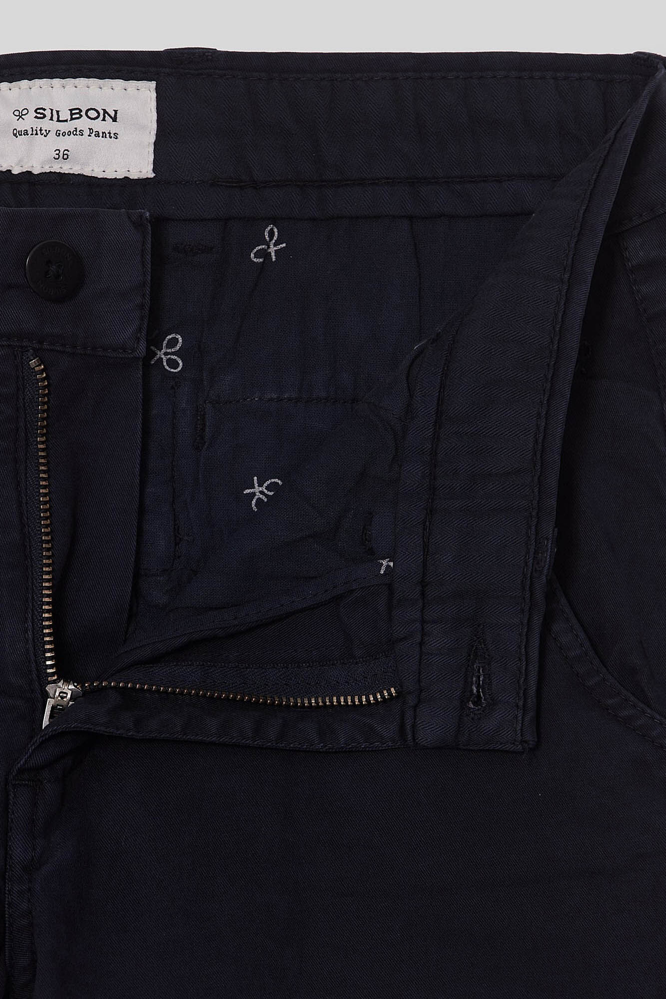 Silbon Pantal&oacute;n sport chino casual azul marino Azul marino