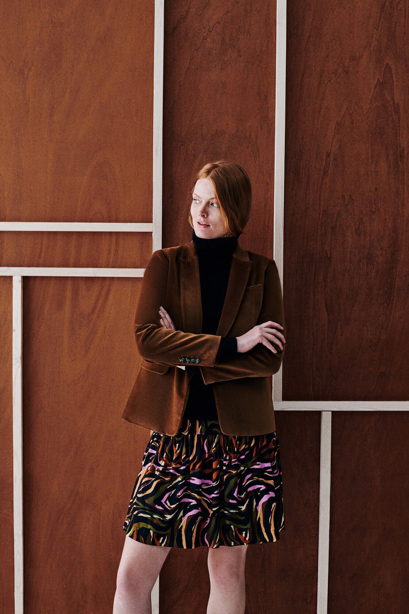 Caroll Blazer Aurora Castanho