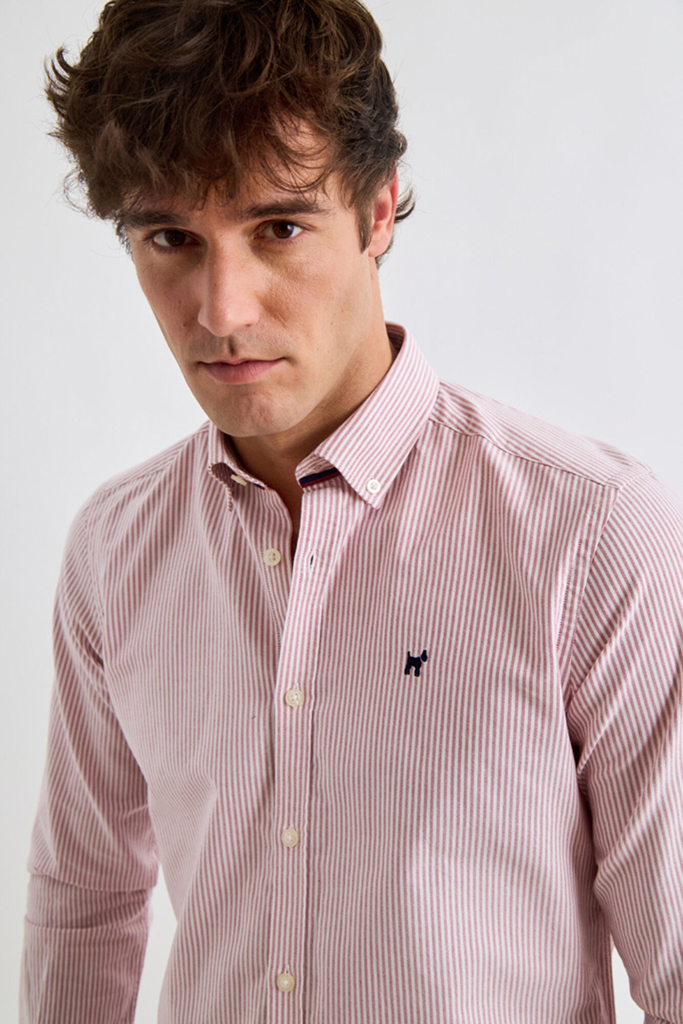 Williot Camisa Oxford Listrada
