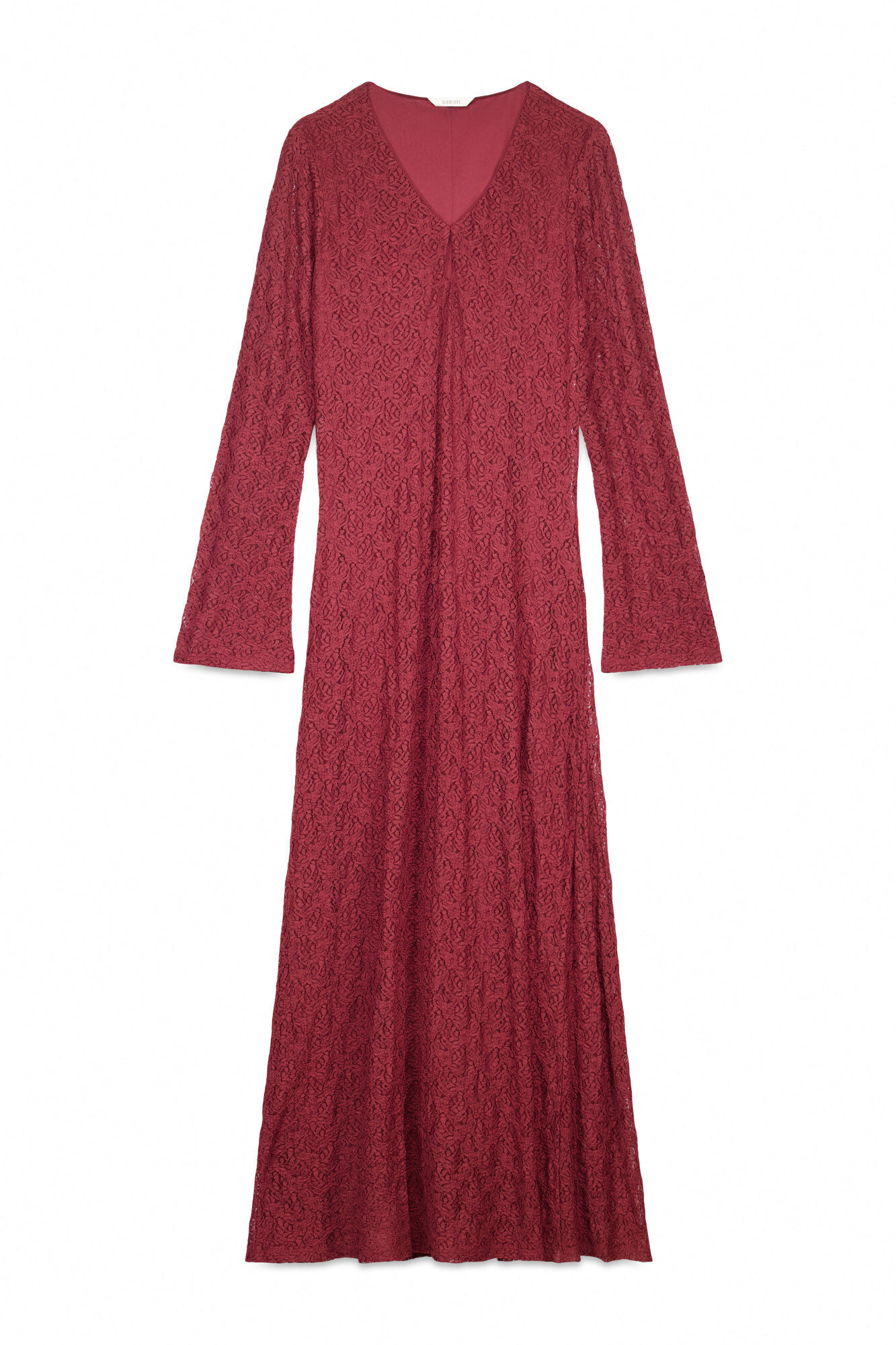 Slowlove Vestido de renda de manga comprida Granada