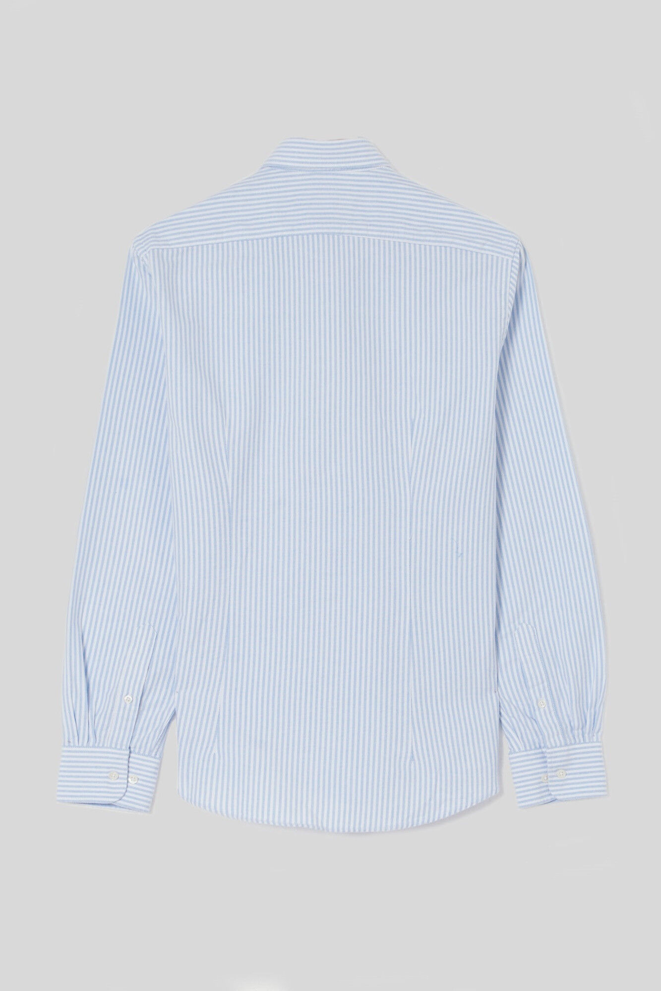 Silbon Camisa sport oxford warm raya media azul claro Azul