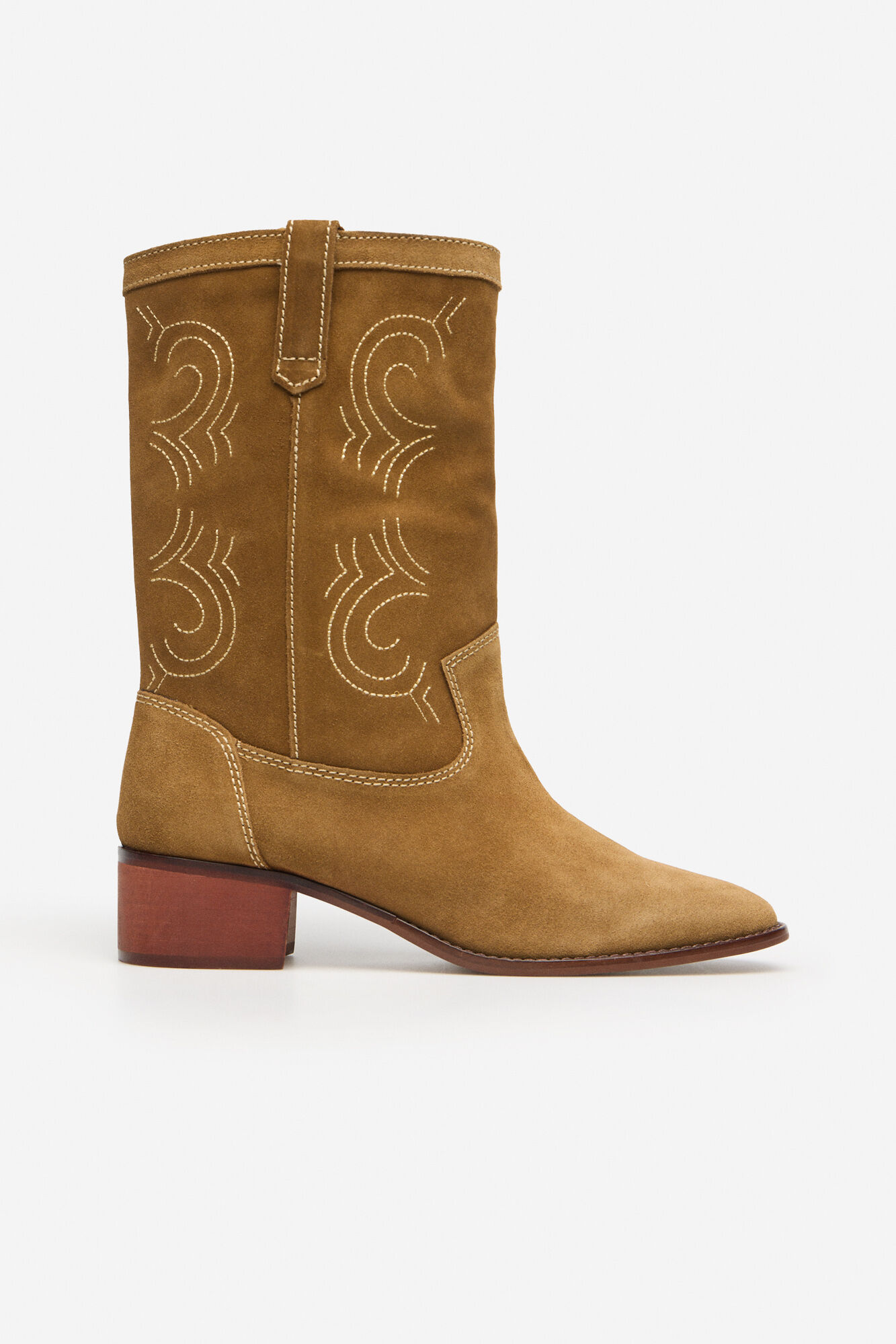 Cortefiel Bota serraje pespunte a contraste