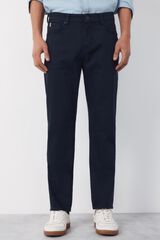 Cortefiel 5-pocket regular fit coloured trousers Navy