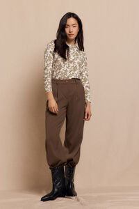 Slowlove Calças plissadas