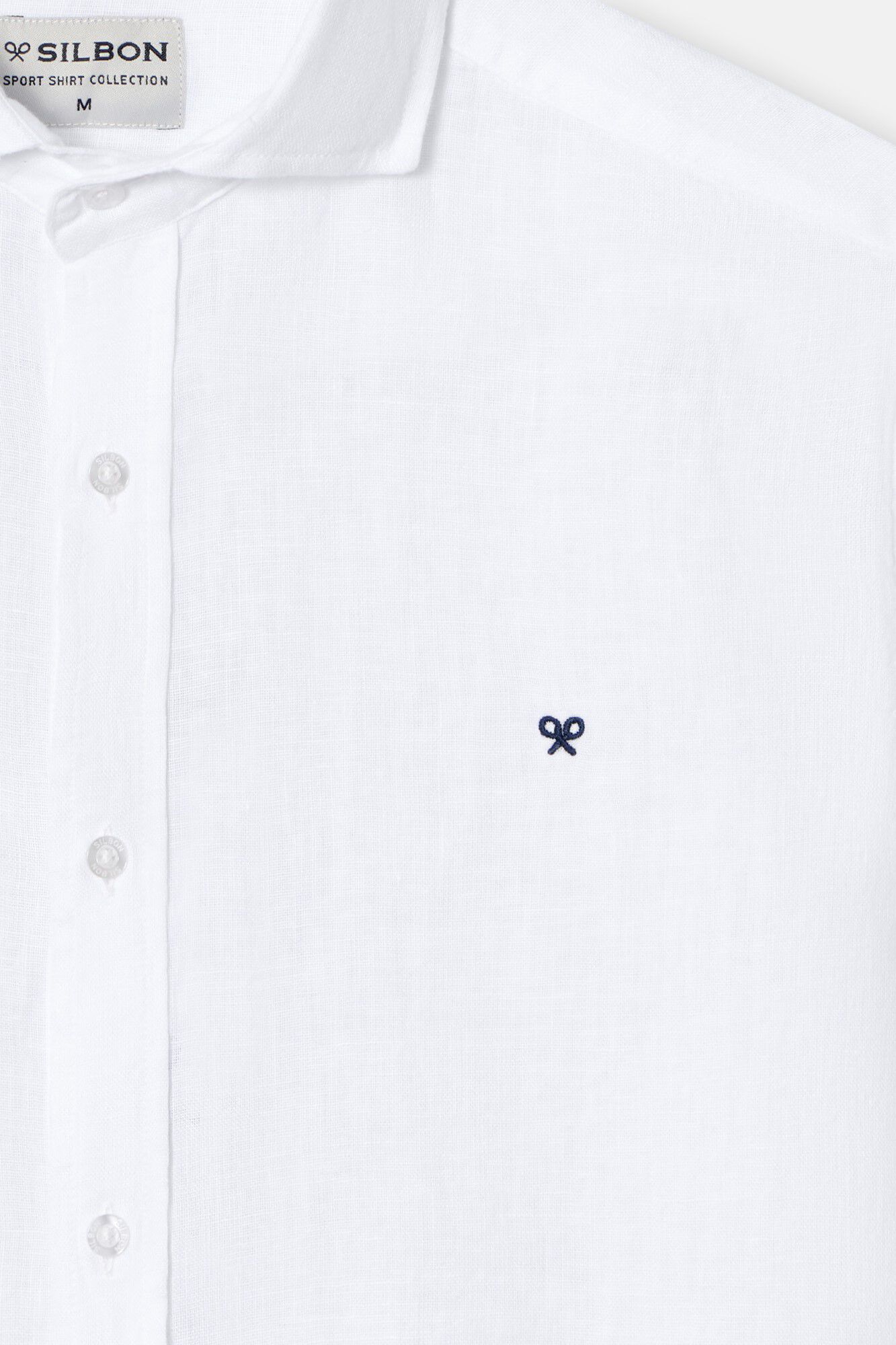 Silbon Camisa sport ligera Blanco