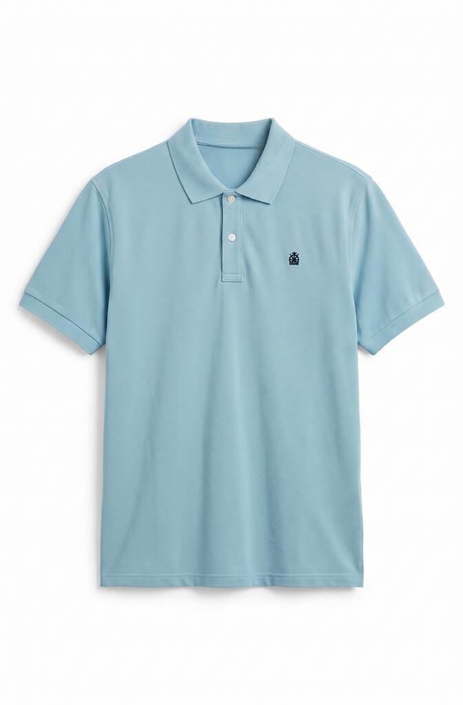 Cortefiel Piqu&eacute; basic polo shirt Turquoise