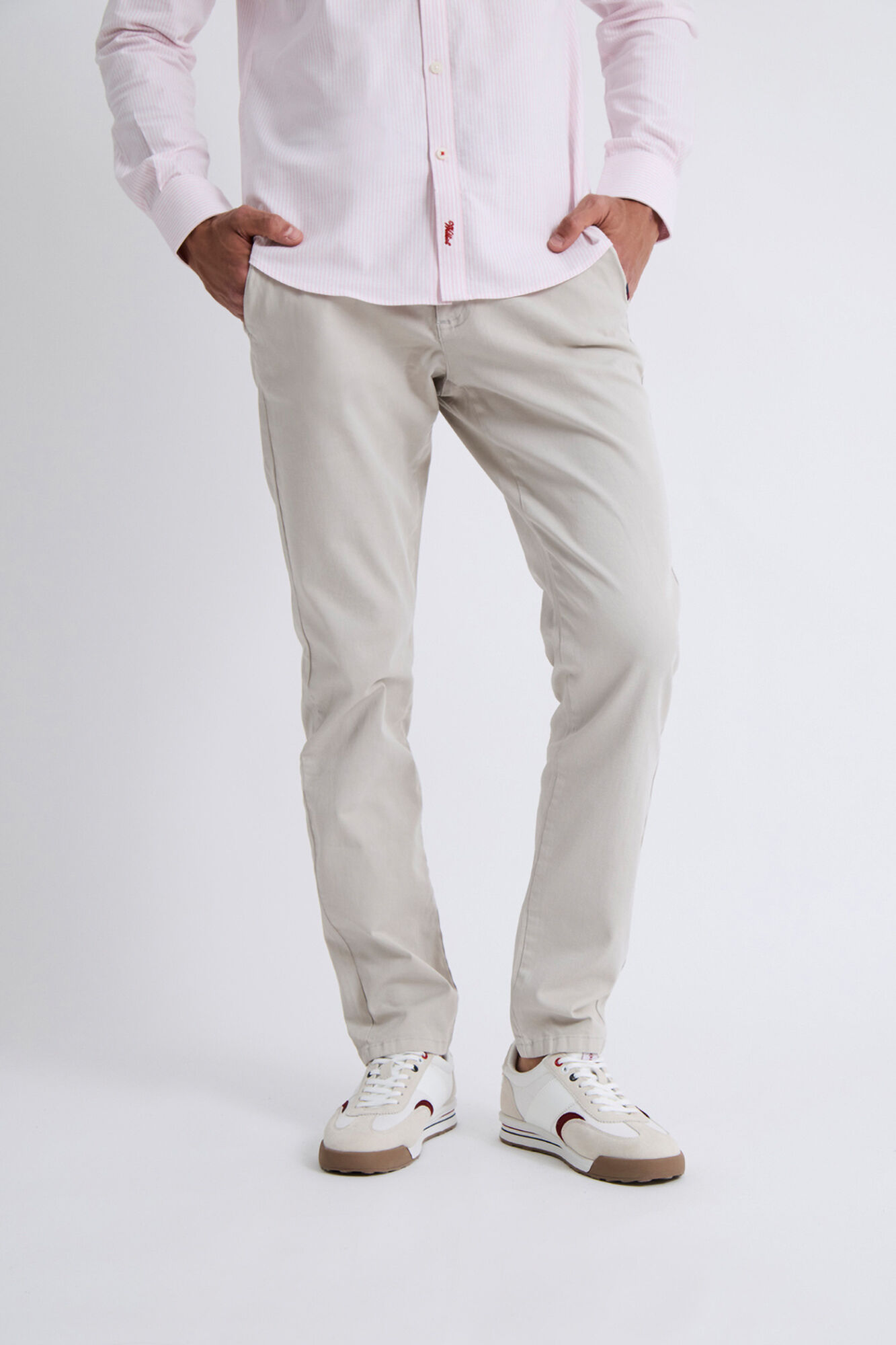 Williot Pantal&oacute;n Chino Slim Beige