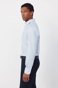 Cortefiel Slim fit easy-iron ottoman dress shirt