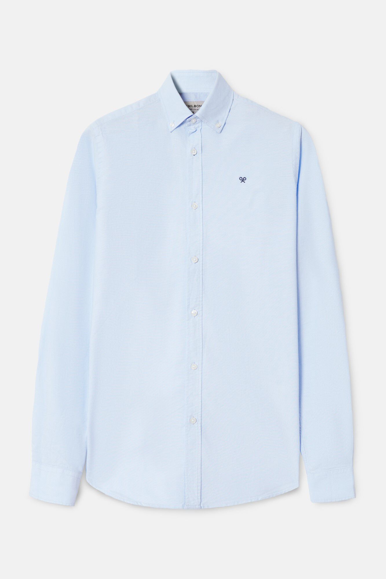 Silbon Camisa sport oxford Azul