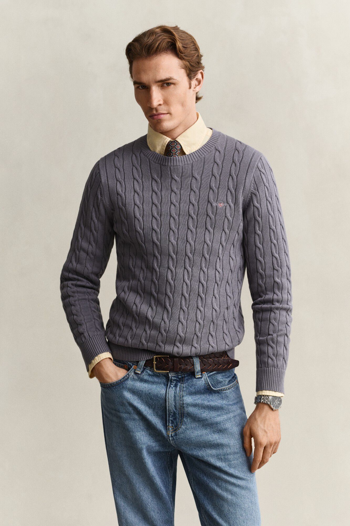 Gant Camisola de gola redonda