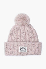 Cortefiel Gorro Backpatch Pom  Subiu