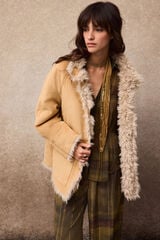 Slowlove Double-faced coat Nude