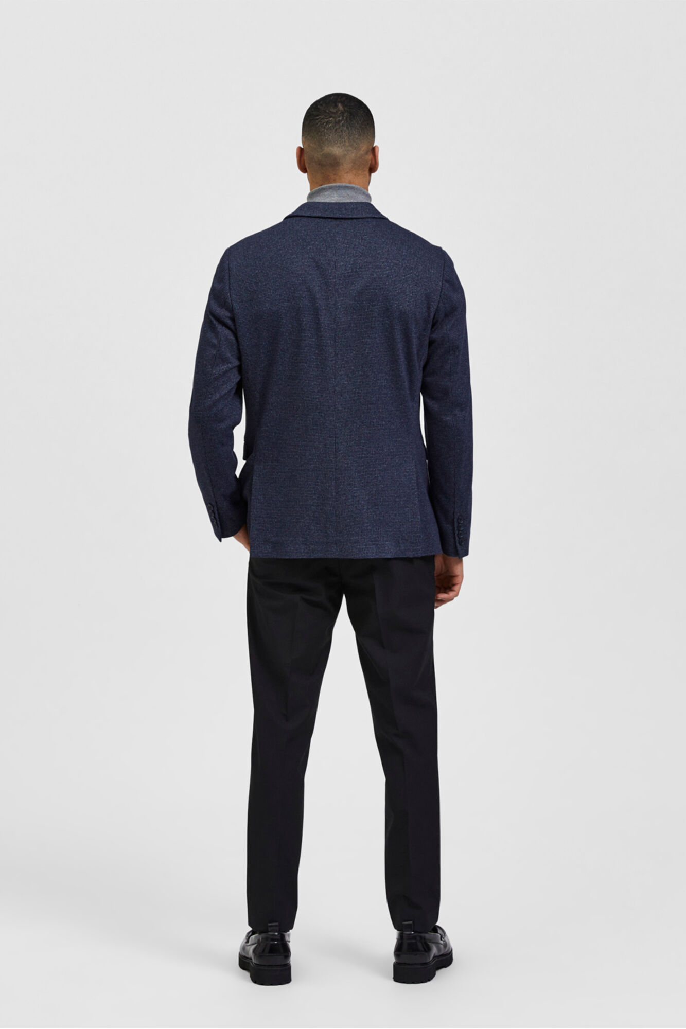 Selected Blazer de hombre Slim Fit Azul marino