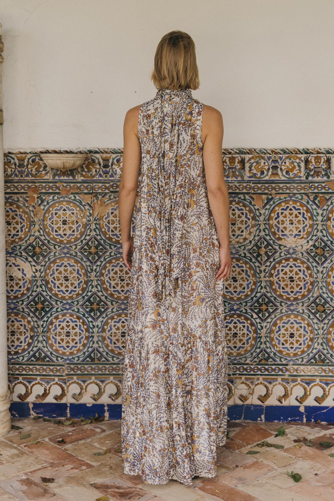 Cherubina Vestido Zurita Dourado