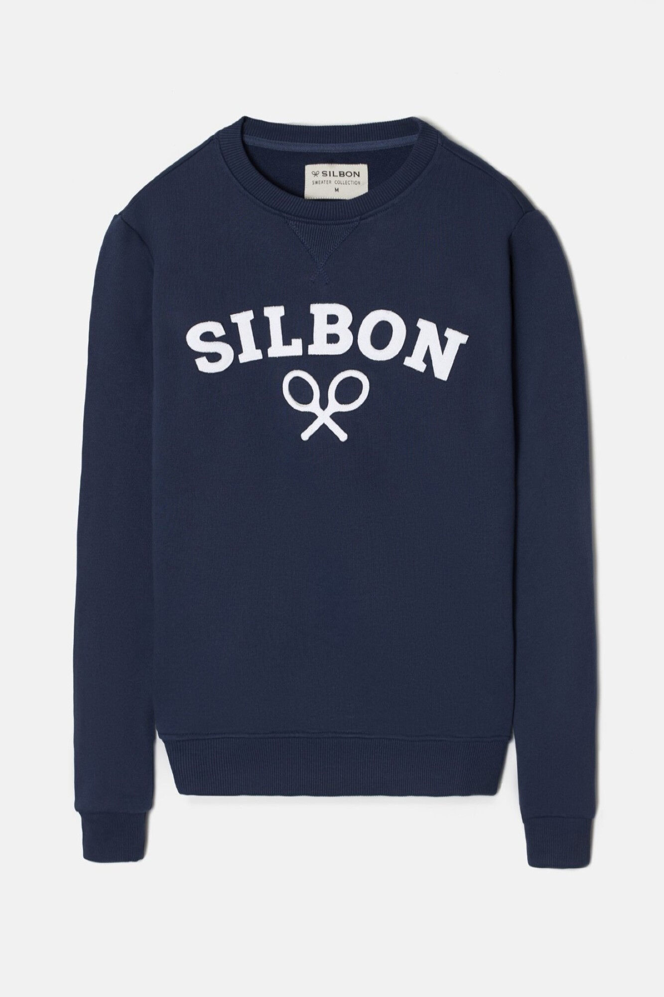 Silbon Moletom Sweatshirt Racket meia Azul