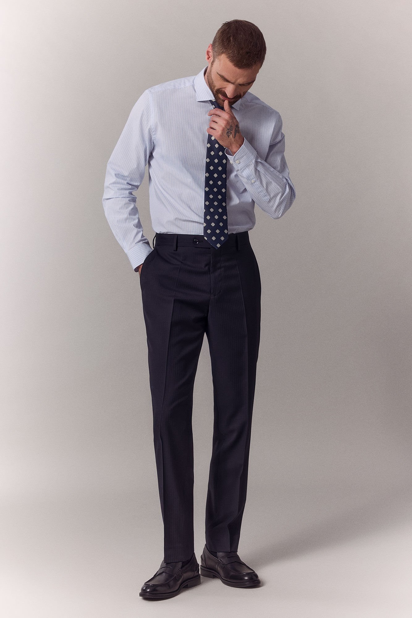 OOTO Pantal&oacute;n traje espiga