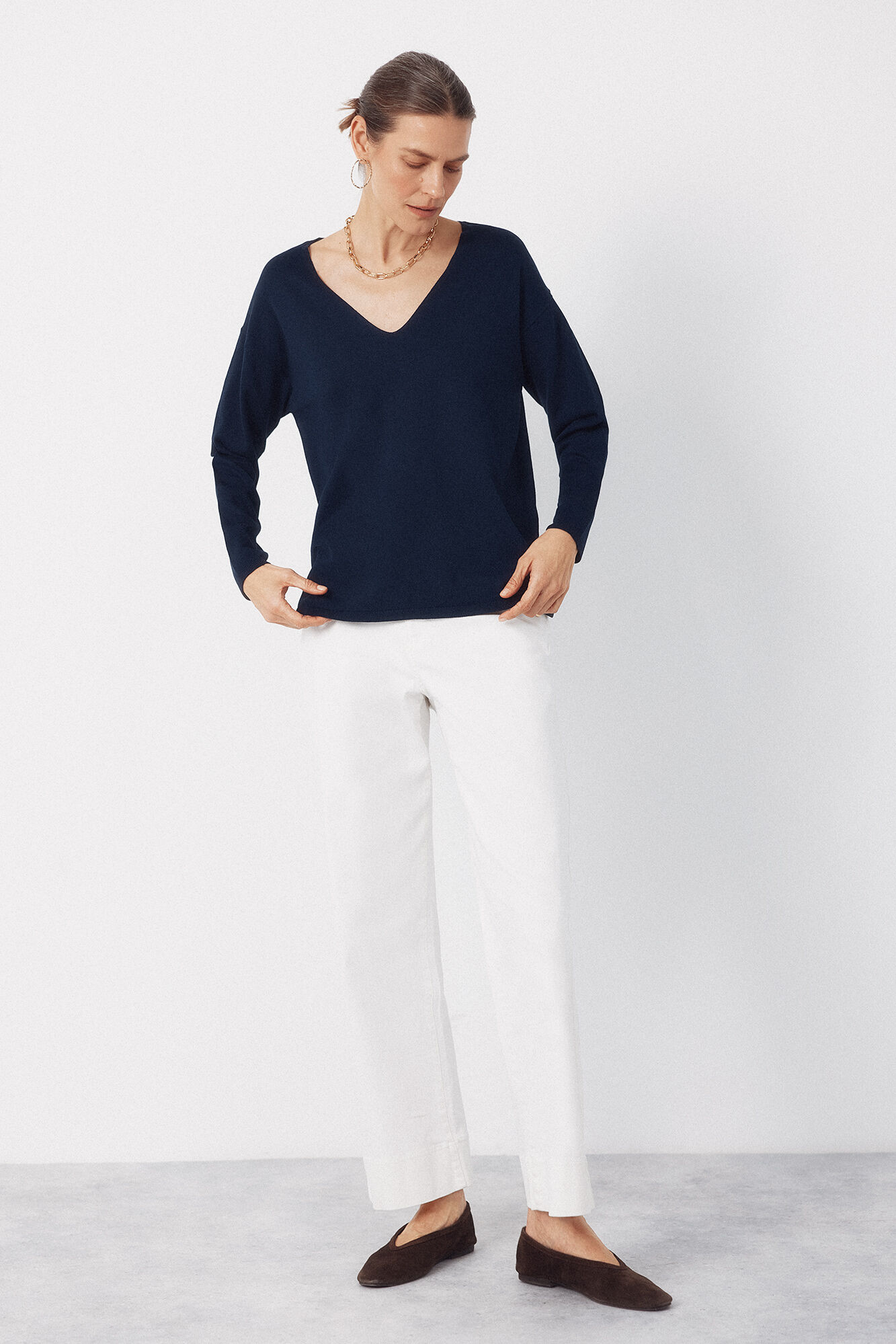 Cortefiel V-neck jumper