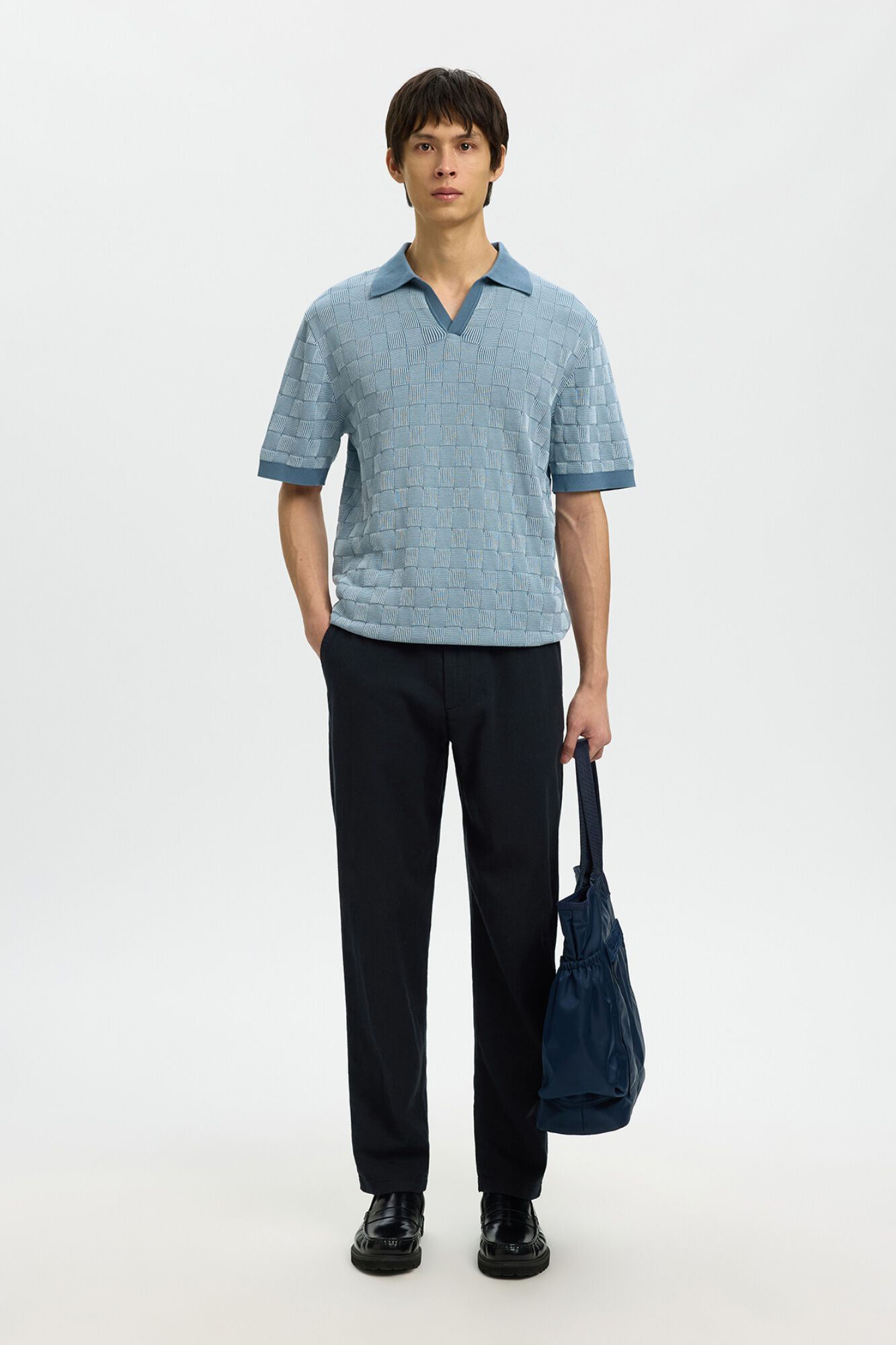 Selected Pantal&oacute;n chino lino