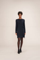 Grace & Mila Vestido curto de lurex  Azul