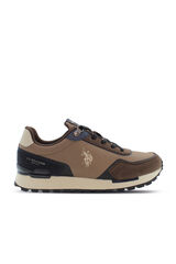 Us Polo Sapatos masculinos Castanho