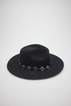 Cortefiel Chain hat Black
