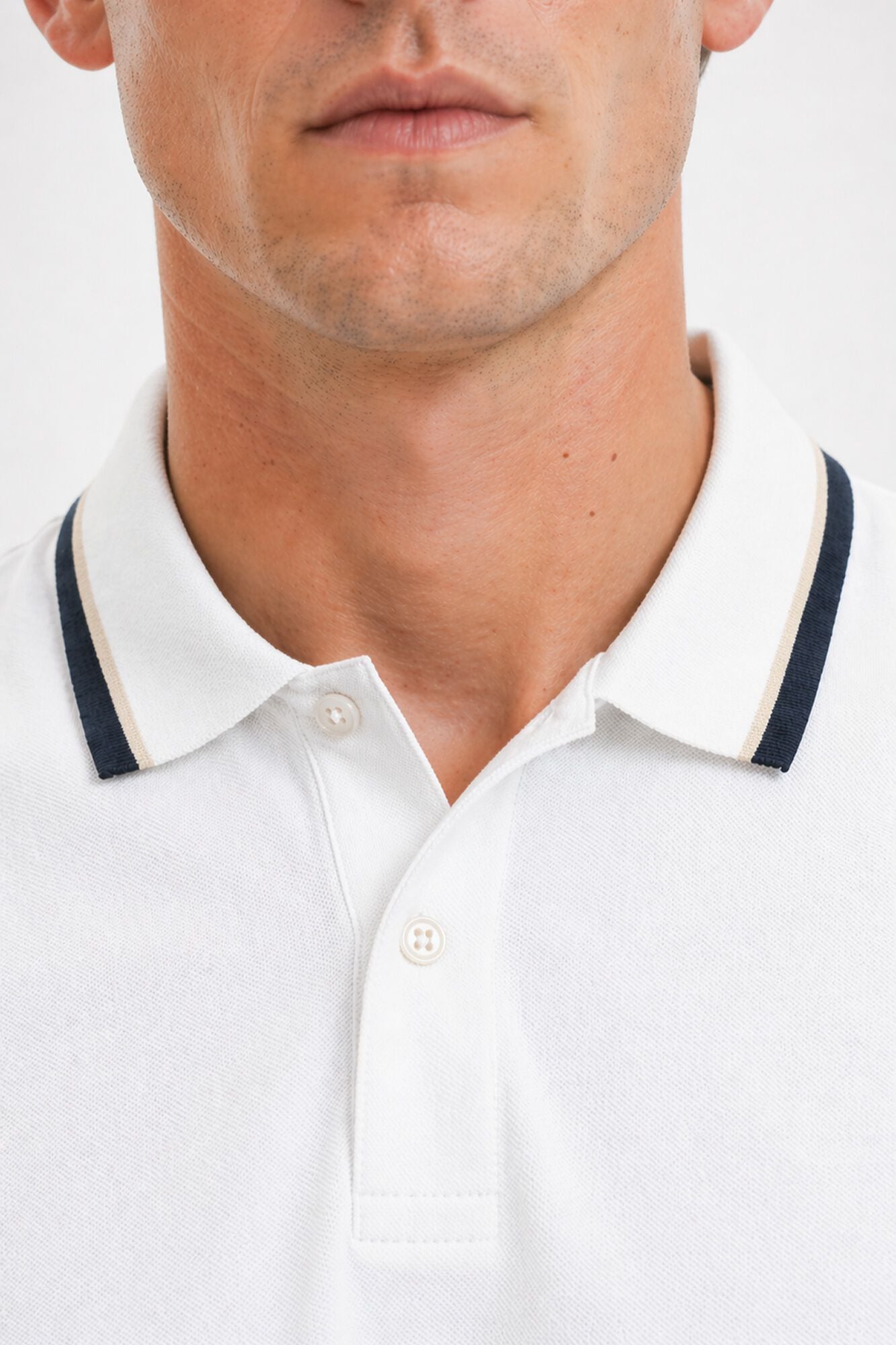 Selected Polo manga corta piqu&eacute;