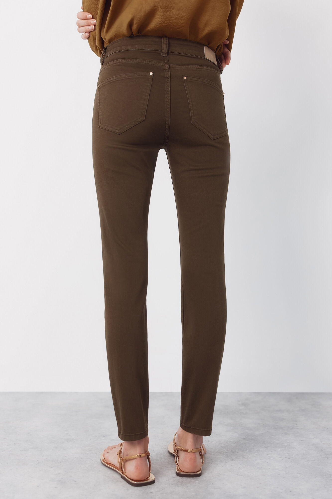 Cortefiel Jeans sensational color Kaki