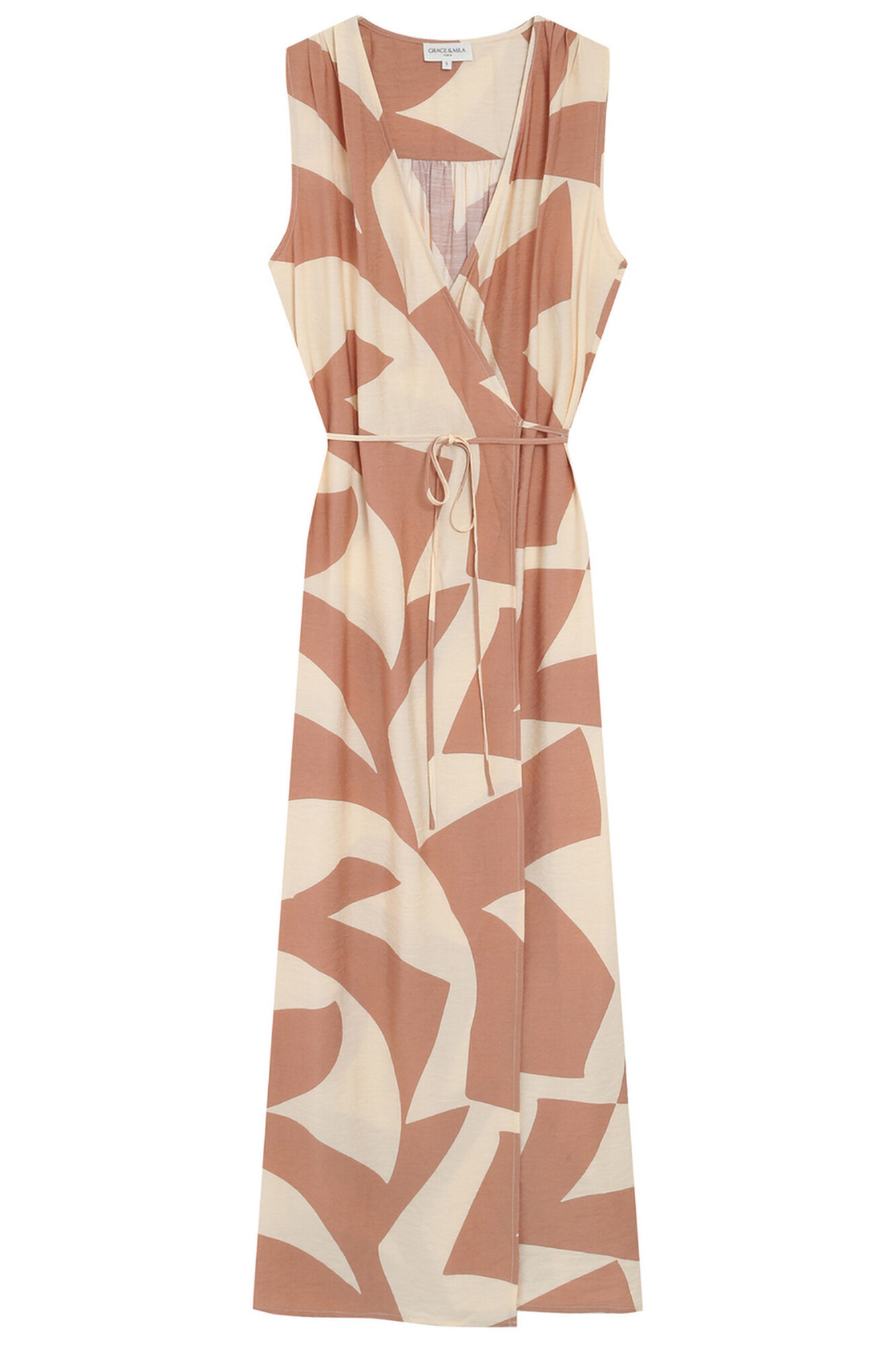 Grace & Mila Long dress Velline Nude