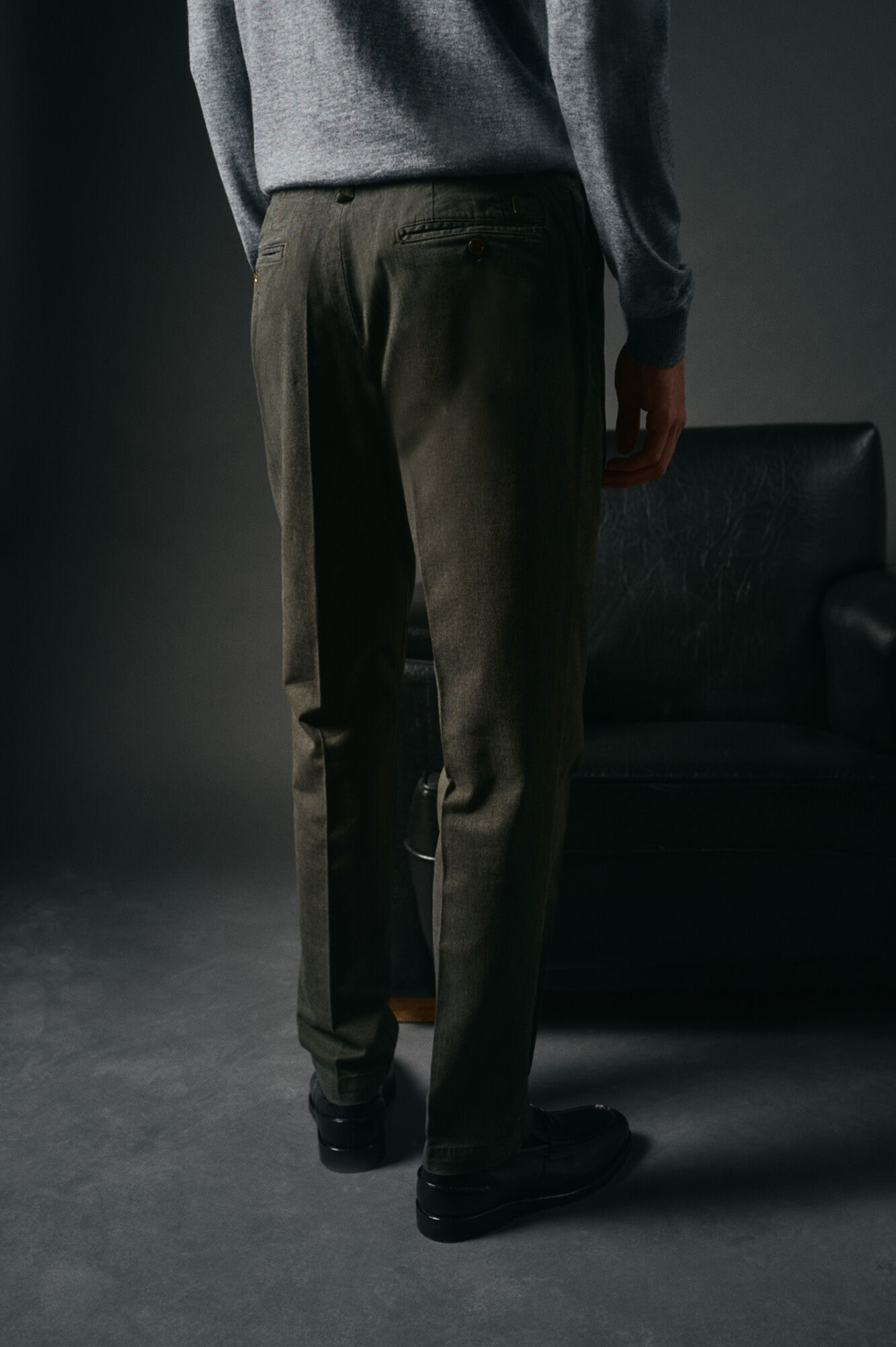 OOTO Cal&ccedil;a cal&ccedil;as chino coordenada Verde