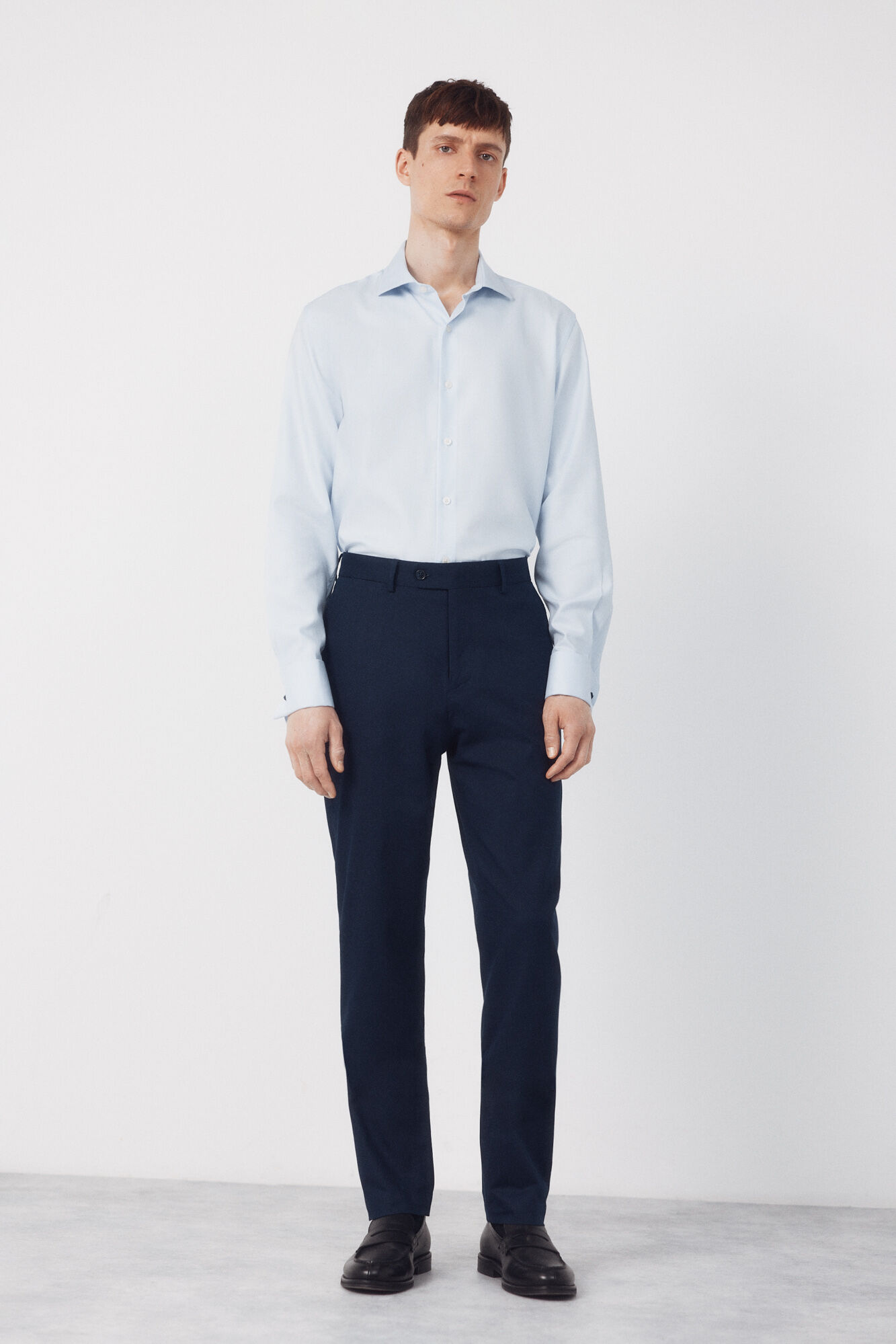 Cortefiel Plain easy-iron dress shirt