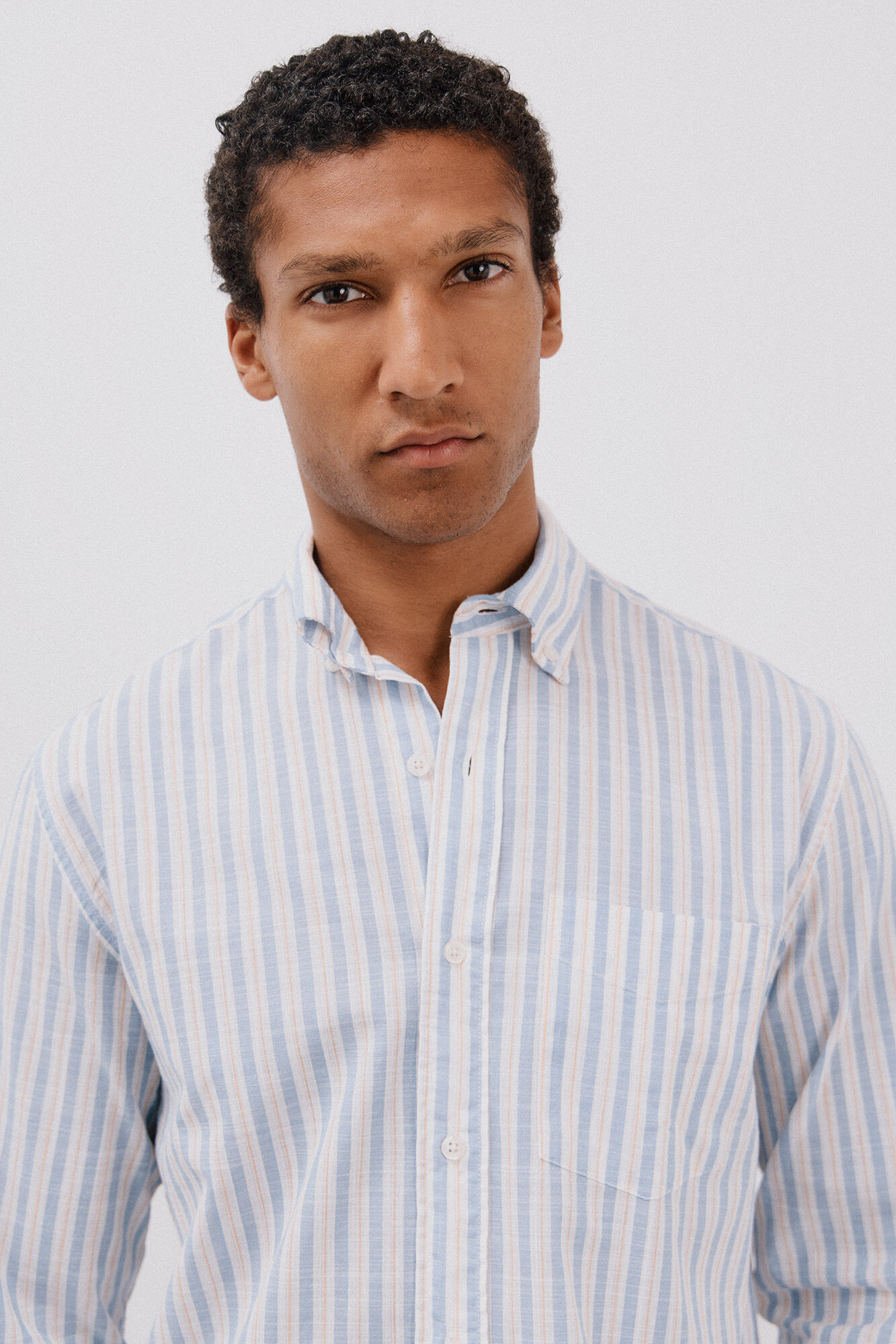 Cortefiel Flame striped shirt