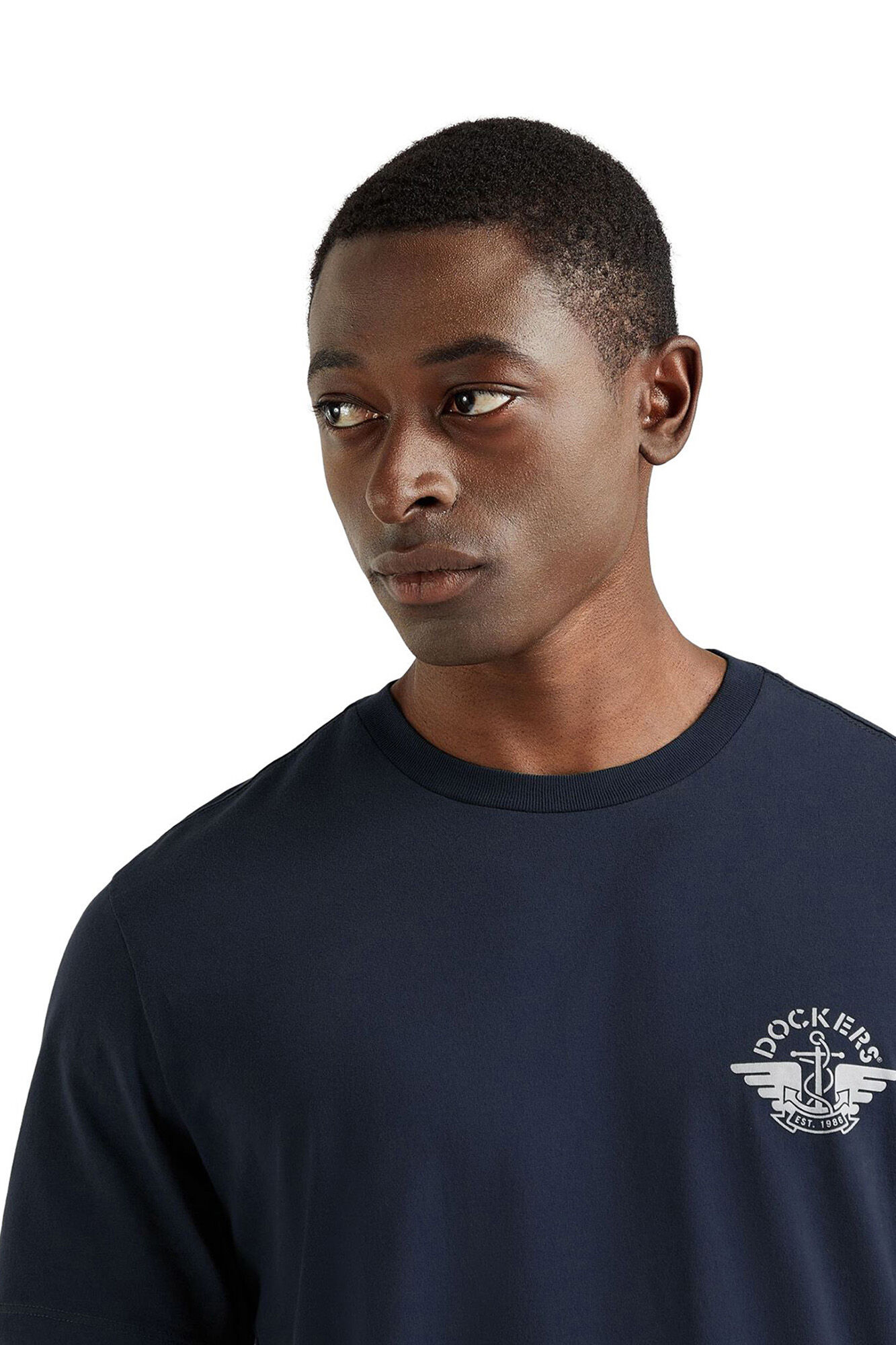 Dockers T-shirt decote redondo Azul