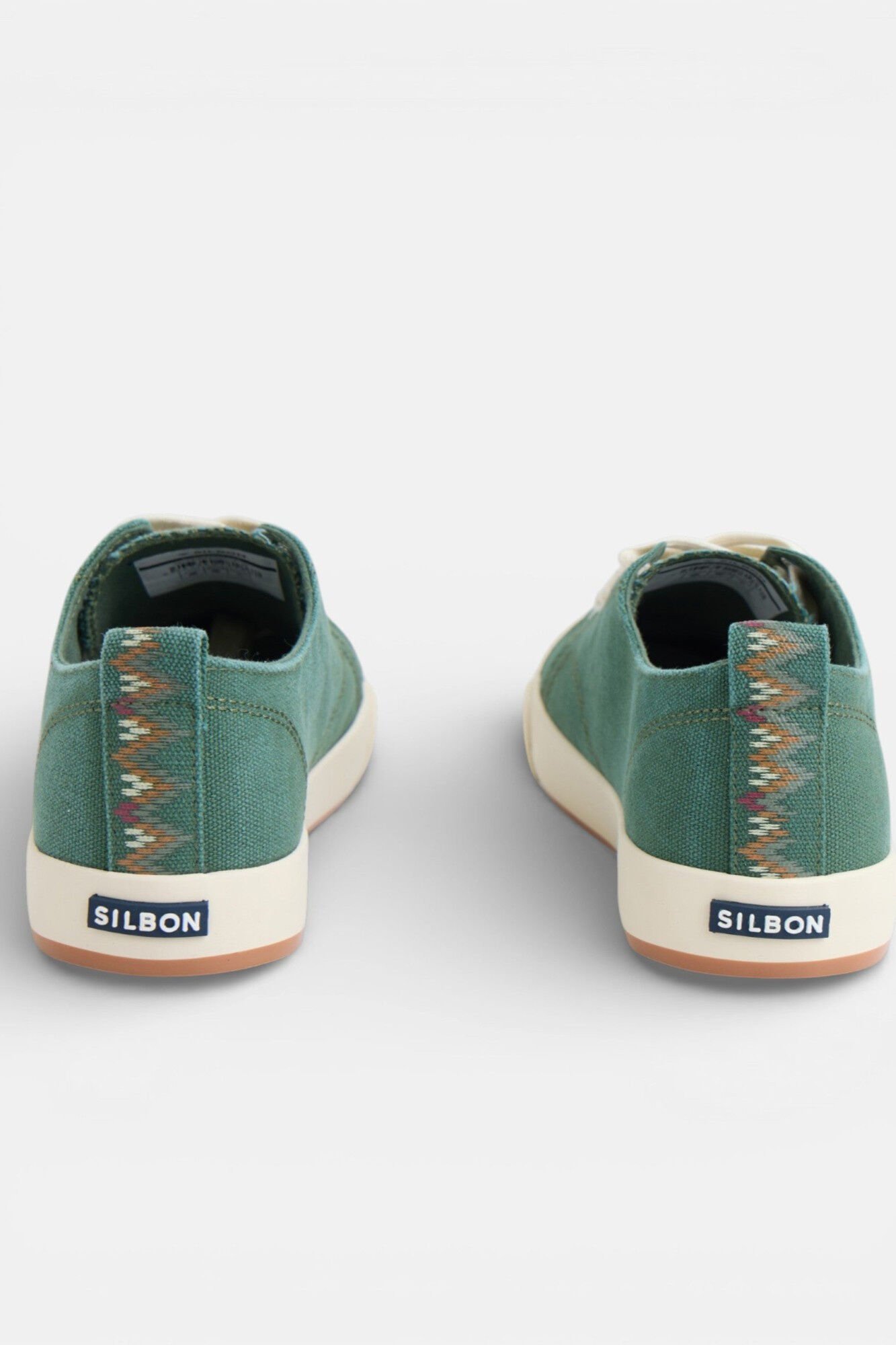 Silbon Canvas classic sneaker Kaki