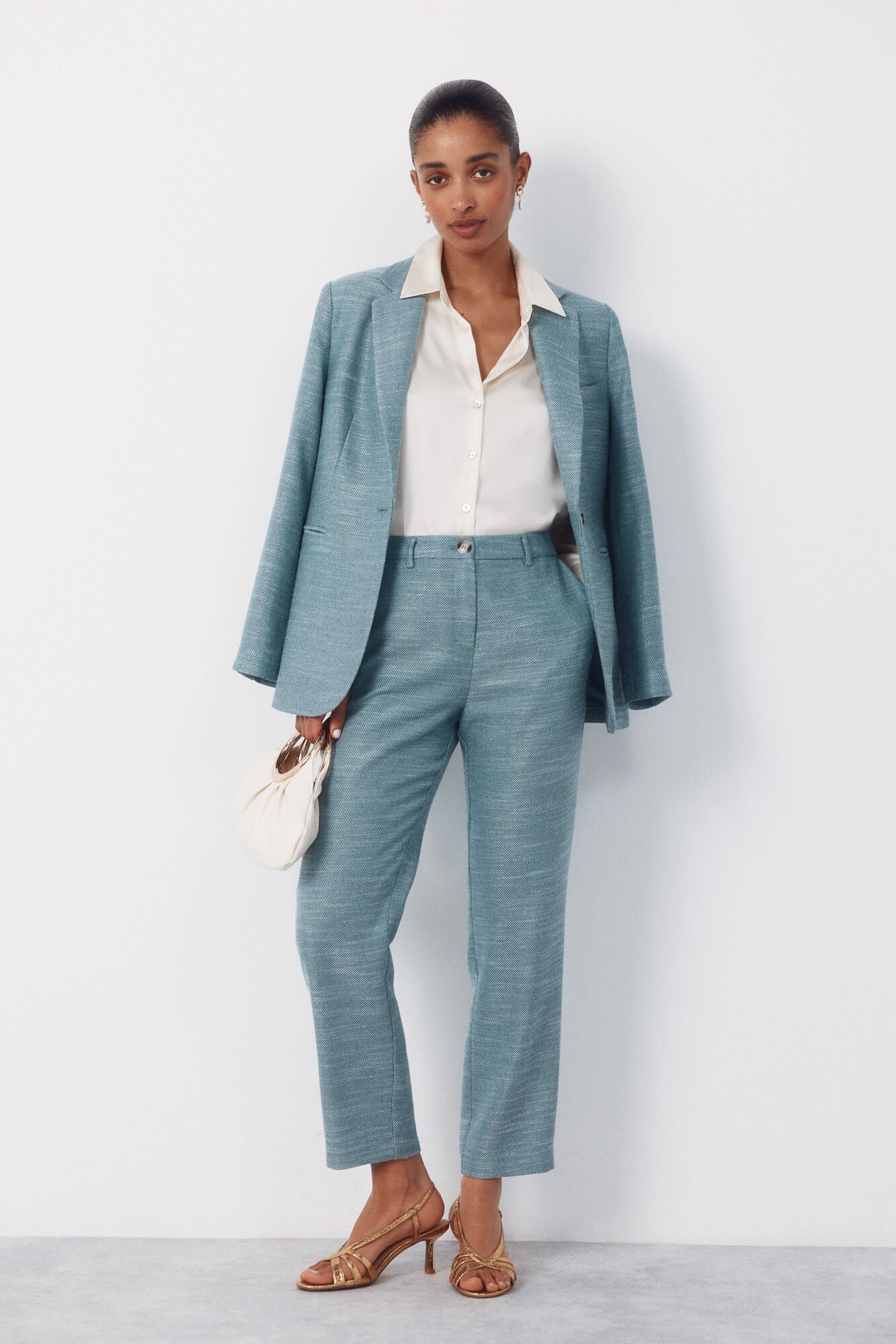 Cortefiel Satin-finish shirt