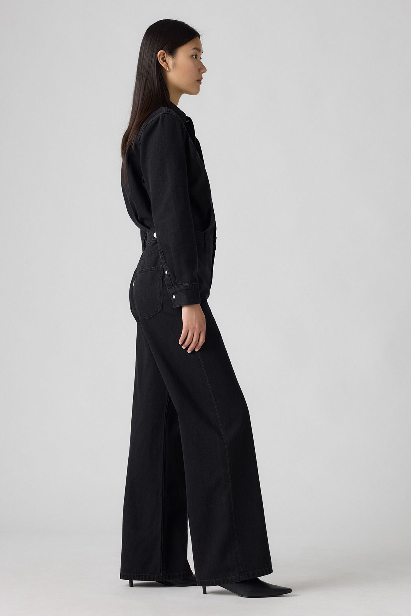 Levi's Macac&atilde;o jeans Levis&reg;  Preto