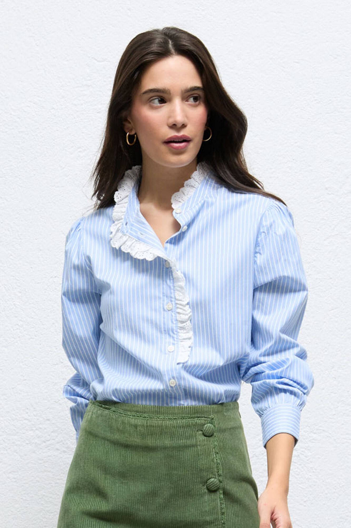 El Ganso Camisa Louise com folho